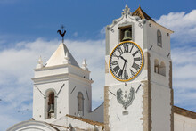 Church Of Santa Maria Do Castelo In Tavira, Algarve, Portugal