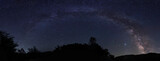 Fototapeta Kosmos - Milky Way Over Califormnaia - Darker