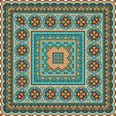  Vector decorative ethnic ornamental illustration