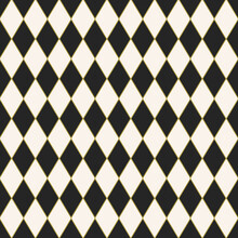 Seamless Tiled Harlequin Pattern Design