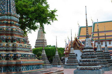 Wat Pho or Wat Phra Chetuphon Vimolmangklararm Rajwaramahaviharn is one of Bangkok's oldest temples, it is on Rattanakosin Island, directly south of the Grand Palace.