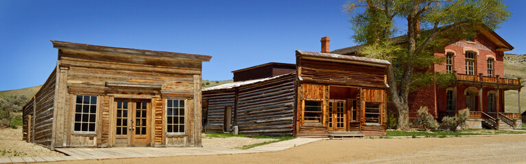 Bannack ghost town in Montana  USA