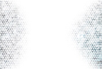 Wall Mural - Light Pink, Blue vector backdrop with hexagons.
