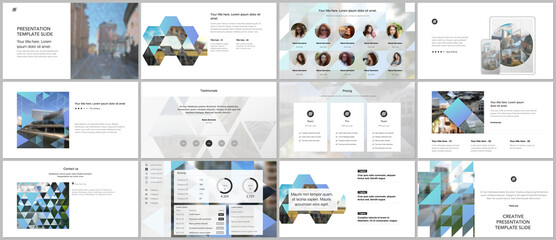 Wall Mural - vector templates for website design, presentations, portfolio. templates with triangles, triangular 