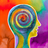 Disegno yoga meditazione