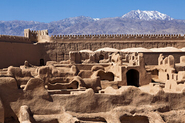 Wall Mural - Remains of Rayen Castle in Iran