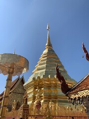 Sticker - Wat Phrathat Doi Suthep à Chiang Mai, Thaïlande