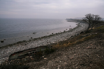 beach and sea