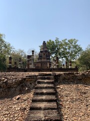 Sticker - Temple en ruine à Sukhothaï, Thaïlande	