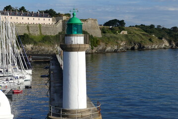 Canvas Print - lighthouse on the pier