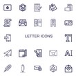 © Nadir - Editable 22 letter icons for web and mobile