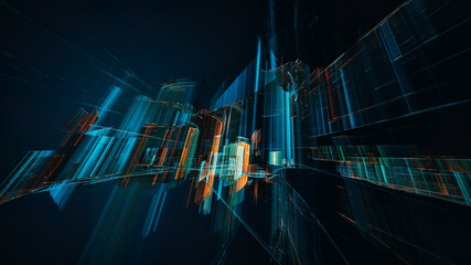 Abstract technology background