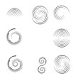 © miloje - Halftone dots in circle form. round logo . vector dotted frame . design element