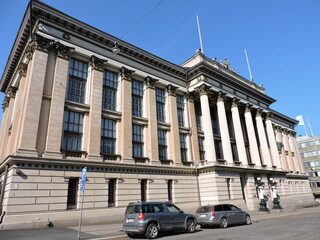 Wall Mural - old building in the city, Helsinki, Finland