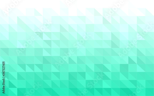 Mata magnetyczna Green polygonal mosaic background, Vector illustration, Used for presentation, information, technology, website, poster, business, work.