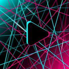 Wall Mural - colored modern background in the style of the social network. digital background. stream cover. soci