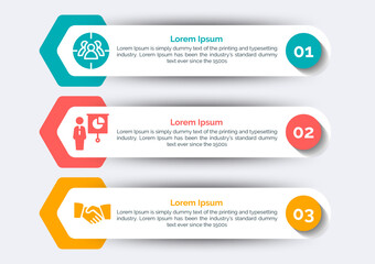 Poster - modern design template for infographics