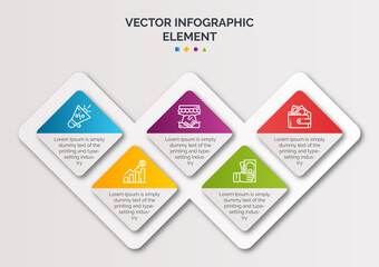 Poster - modern infographic template