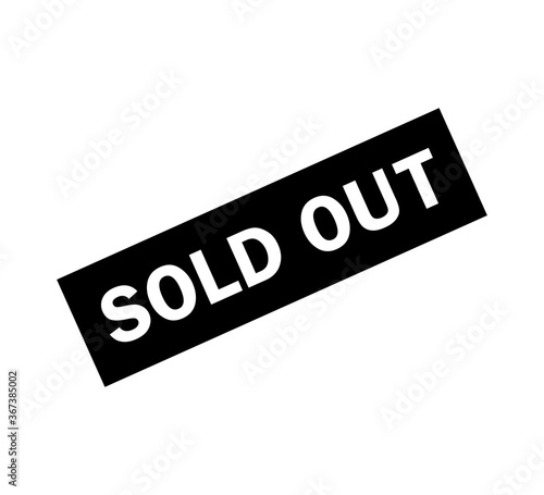 Sold Out Icon Vector Logo Design Template Buy This Stock Vector And Explore Similar Vectors At Adobe Stock Adobe Stock