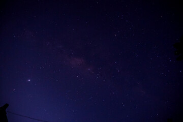astrophotography thousands of sparkling stars adorn the dark night   