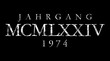 © TSS Jojo Wolff - Jahrgang MCMLXXIV 1974 Römisch (Vintage Weiß)