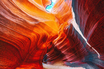 Wall Mural - Antelope Canyon is a slot canyon in the American Southwest.