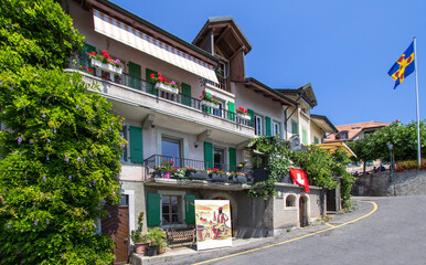 Wall Mural - Chexbres village, Switzerland