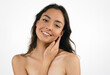 © Utkamandarinka - Female face beauty skin and teeth smile