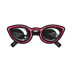 Vector illustration of glasses and sunglasses logo. Web element of glasses and spectacles vector icon for stock.