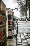 Fototapeta Do pokoju - bicycle in the street