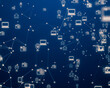 © Deestock - Graphic connect computer network background.