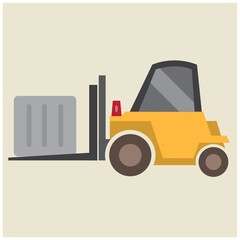 Poster - fork lift