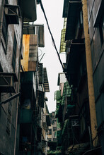 Old Street In Keelung, Taiwan