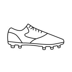 Wall Mural - soccer or football shoe icon - vector illustration