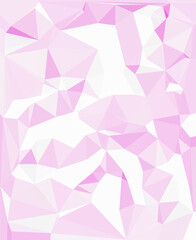 abstract geometric polygonal pink background, crystal effect graphic design illustration wallpaper