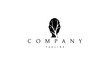 © Дмитрий Василега - Vector logo on which an abstract image of a human head inside which is a silhouette of a tree.