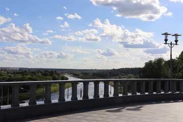 Wall Mural - famous panoramic bridge spot with amazing view