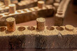 Manufacture of cork stoppers