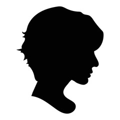 Poster - silhouette of a woman