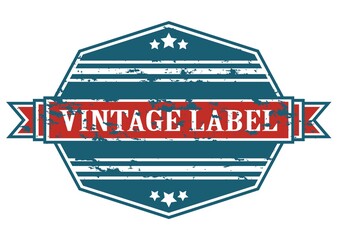 Poster - vintage label