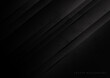 © Pramote - Abstract modern shape black gradient geometric stripes diagonal background with grunge texture.