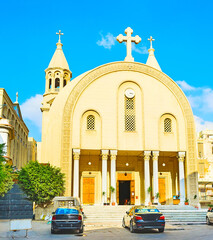 The St Mark Coptic Cathedral, Alexandria, Egypt