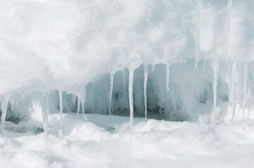  Ice stalactites, Weddell Sea, Antarctica