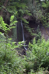 Sticker - Wasserfall in der Wolfsschlucht nahe des Laacher See, Eifel