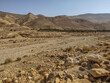 Wadi al Hasa in Jordan - dry river bed
