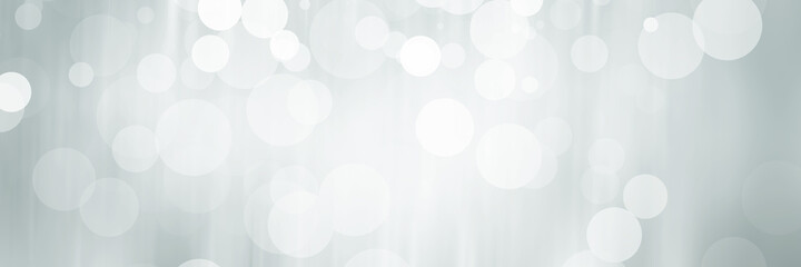 white and gray Christmas light with snowflake bokeh background, Winter backdrop wallpaper.