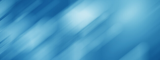 Wall Mural - wide light blue gradient background / blue radial gradient effect wallpaper