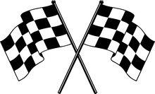 Racing NASCAR Race Flag Checkered Flag Svg Vector Cut File For Cricut And Silhouette 