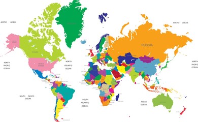  world map