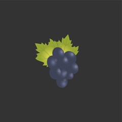 Wall Mural - grapes